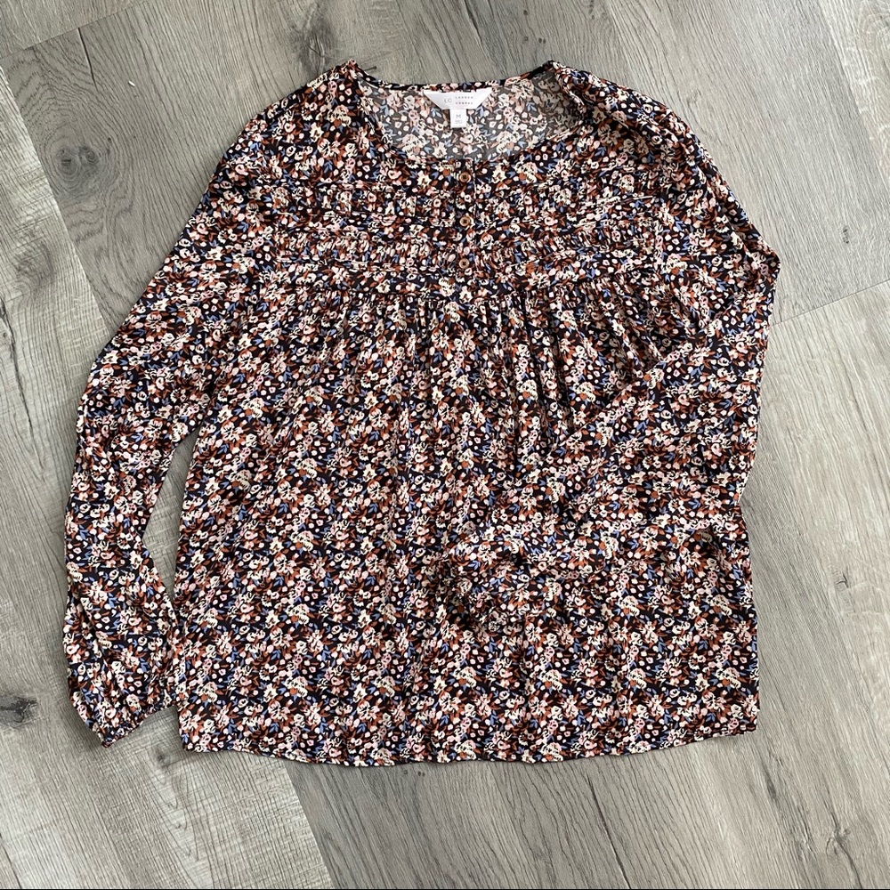 LC Lauren Conrad Flower Top
